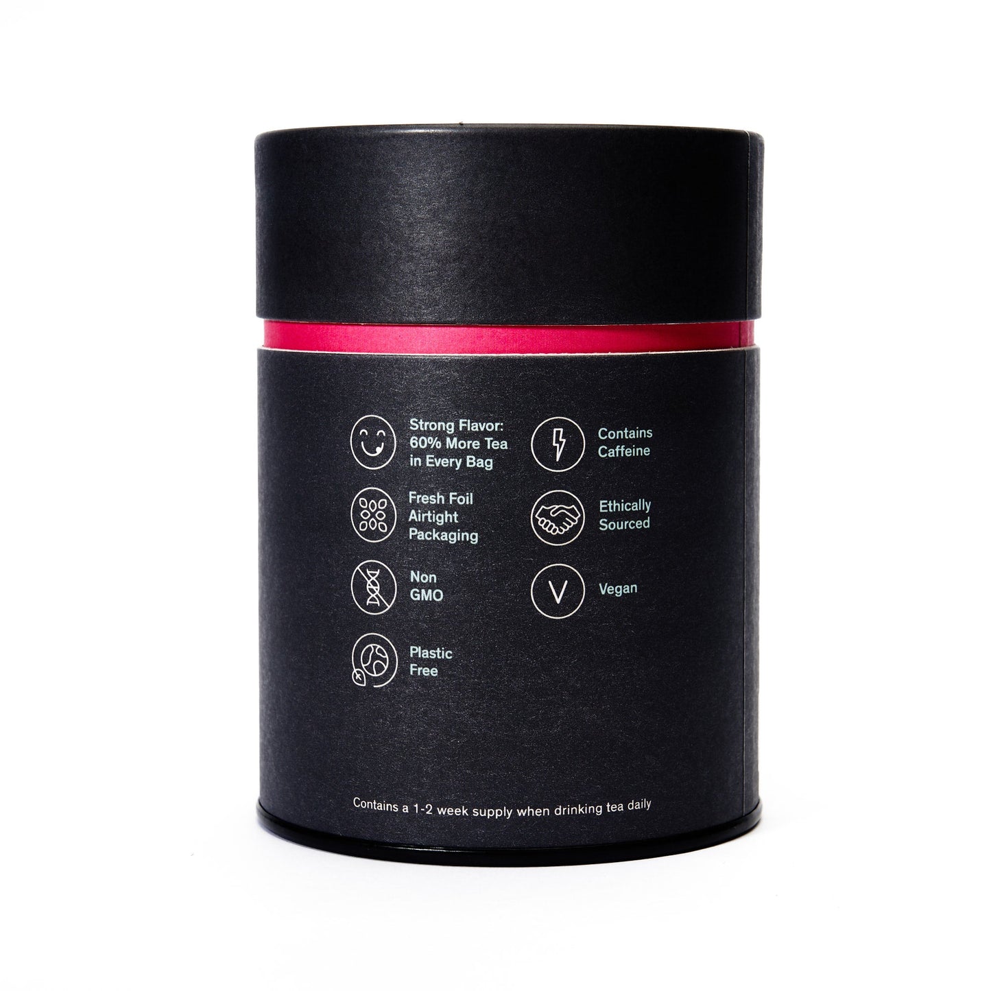 Low Country Bourbon Sugar Black Tea – 15 Pyramid Tea Bags (53g)