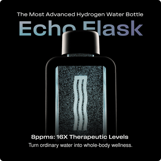Echo Flask – Advanced Hydrogen Water Bottle (8 ppm | Smart Tracking)