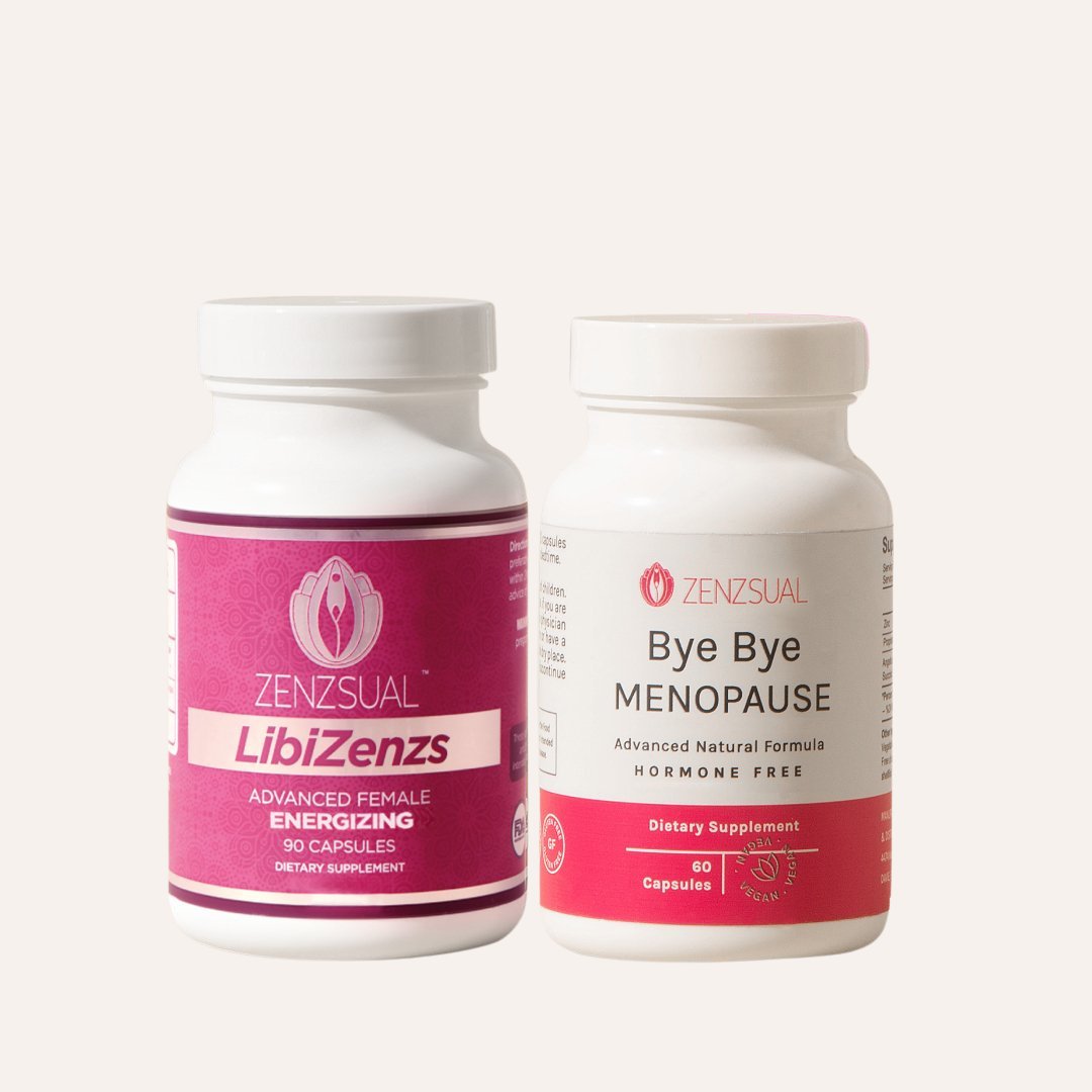 Zenzsual Menopause & Desire Kit / Bye Bye Menopause + LibiZenzs (150 Capsules)