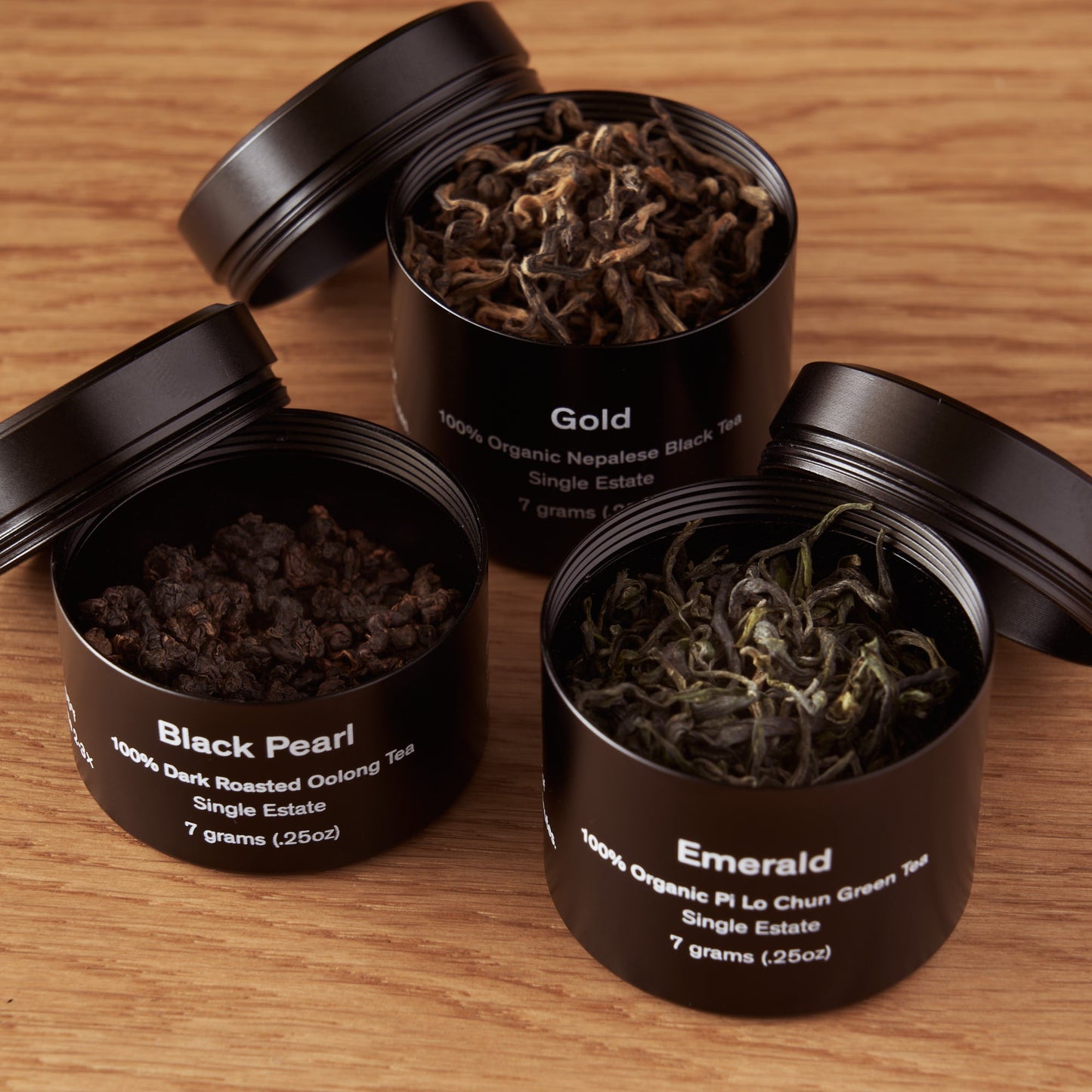 Rare Leaves Sample Set – Single Origin Tea Collection (21g / 0.75 oz)