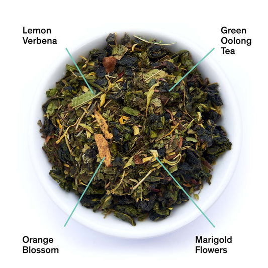 Superbloom Tea - Sweet Lemon Oolong Green Tea