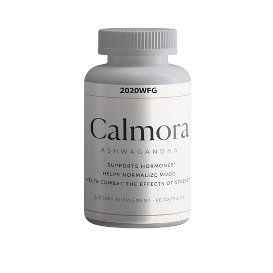 Calmora: Stress Relief Blend - Organic Ashwagandha & Black Pepper