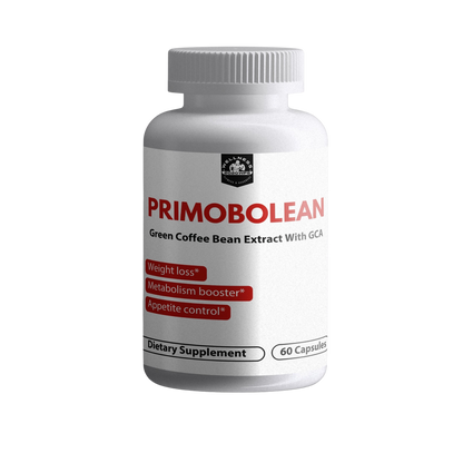PRIMOBOLEAN: Metabolic Support | 60 Capsules – Green Coffee Bean & Natural Energy for Active Lifestyles