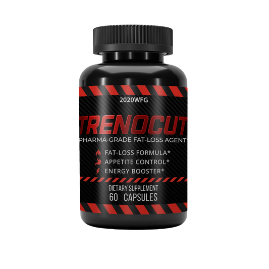 TRENOCUT: AM Fat Metabolism Activator | 60 Capsules – Clinically Studied Ingredients for Targeted Fat Loss