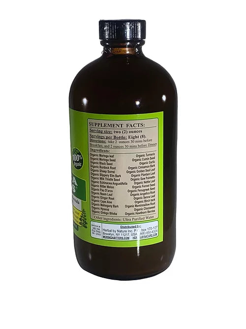 Moringa Bitter organic | Pure & Natural | 16oz