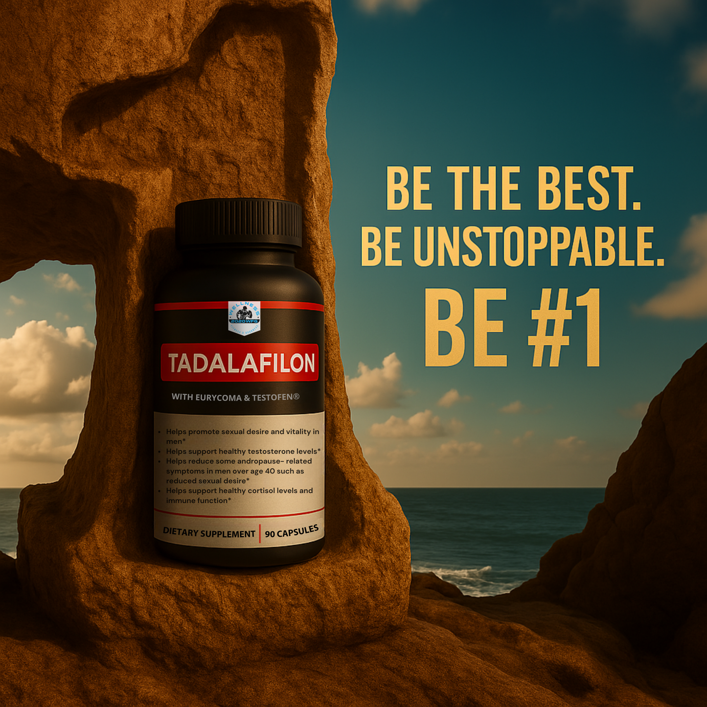 TADALAFILON – Elite Natural Testosterone & Vitality Enhancer