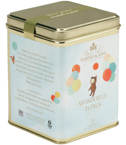 Wonderful Things Boy Tea – 20 Sachets (Decaf Black Tea)