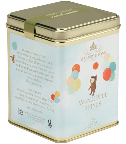 Wonderful Things Boy Tea – 20 Sachets (Decaf Black Tea)
