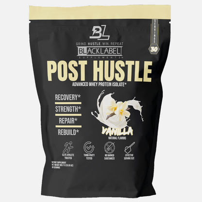Whey Protein Isolate- Post Hustle , Advanced Muscle Recovery, 35.77 oz / 1014 g