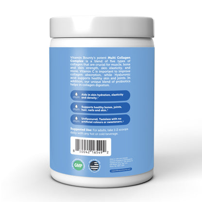 Multi Collagen Complex+ with Vitamin C, Hyaluronic Acid & Probiotics / 286 g