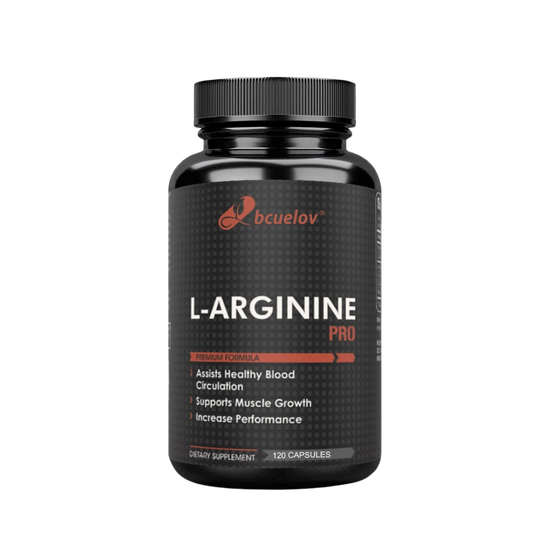 Energy Booster Capsules – Nitric Oxide + L-Citrulline for Strength, Endurance & Muscle Mass – Pre-Workout Support – 120 Capsules