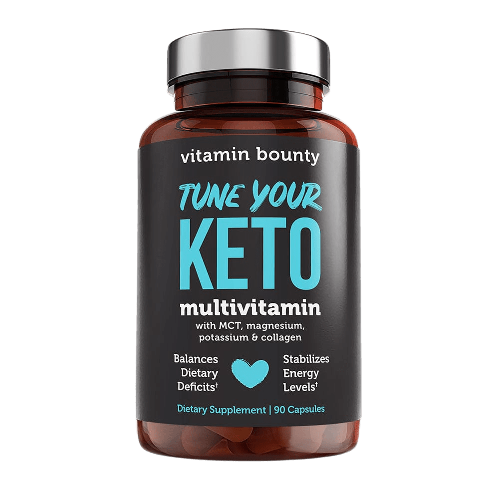 Tune Your Keto / Multivitamin with MCT, Magnesium, Potassium & Collagen (90 Capsules)