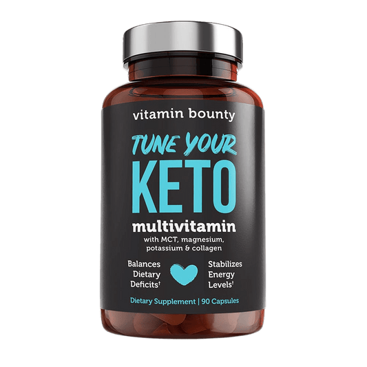 Tune Your Keto / Multivitamin with MCT, Magnesium, Potassium & Collagen (90 Capsules)