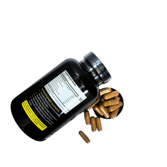 Charged Men's Supplement | Plant Based Halal Vitamins by Radix Organics (120 Capsules)