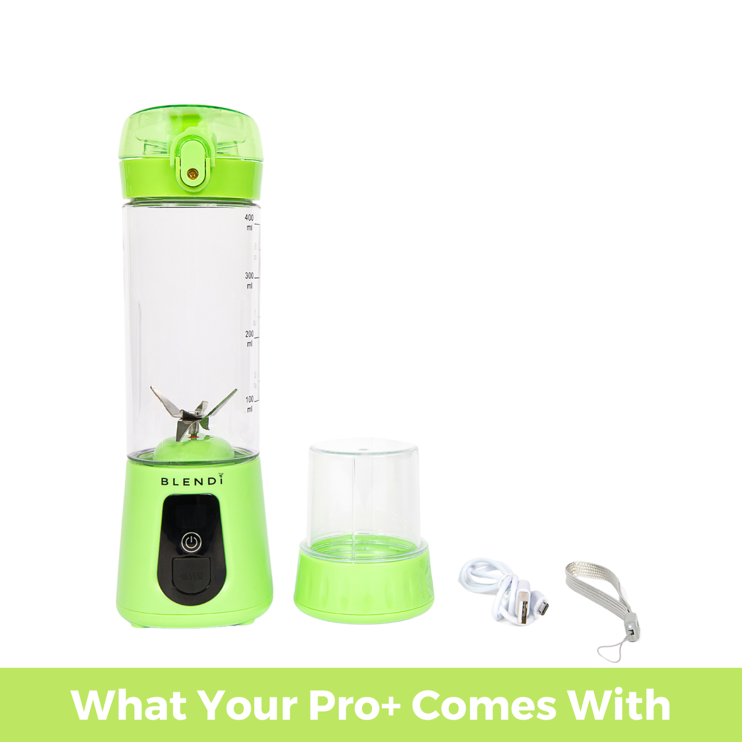 Pro+ Ice Crushing Portable Blender (17oz)