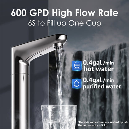 Waterdrop Instant Hot Water Dispenser, Reverse Osmosis System, K6
