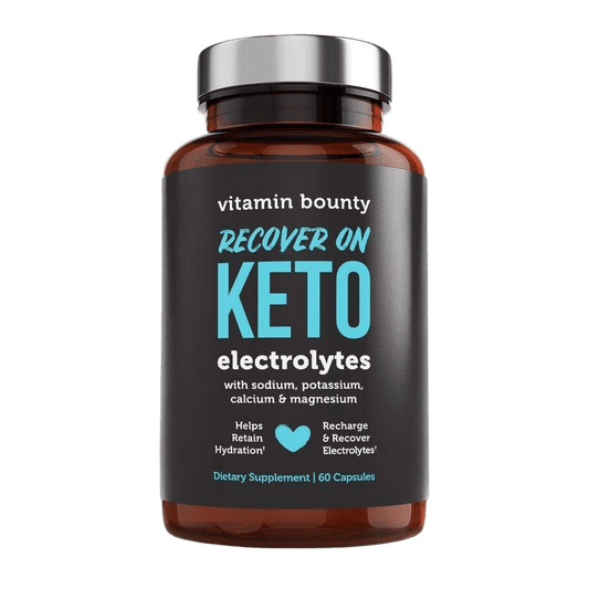 Recover On Keto / Electrolyte Capsules with Sodium, Potassium, Calcium & Magnesium (60 Caps)