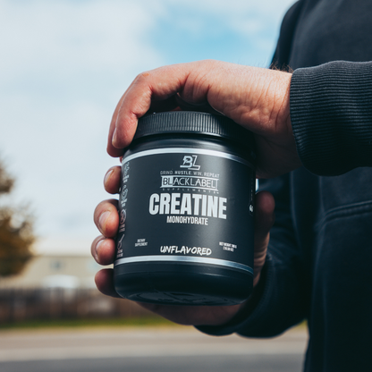 PURE CREATINE – Creatine Monohydrate Powder | Black Label