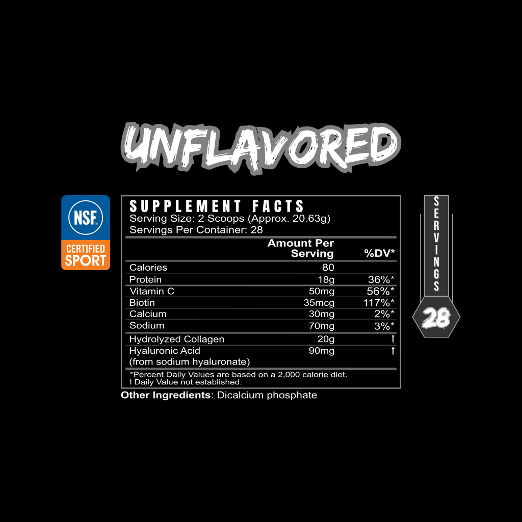 COLLAGEN Protein Powder – Joint, Bone & Skin Support | Black Label