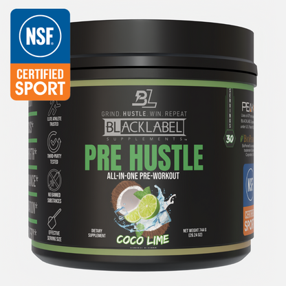 PRE HUSTLE V3 Pre-Workout – Energy, Focus & Strength (510g)