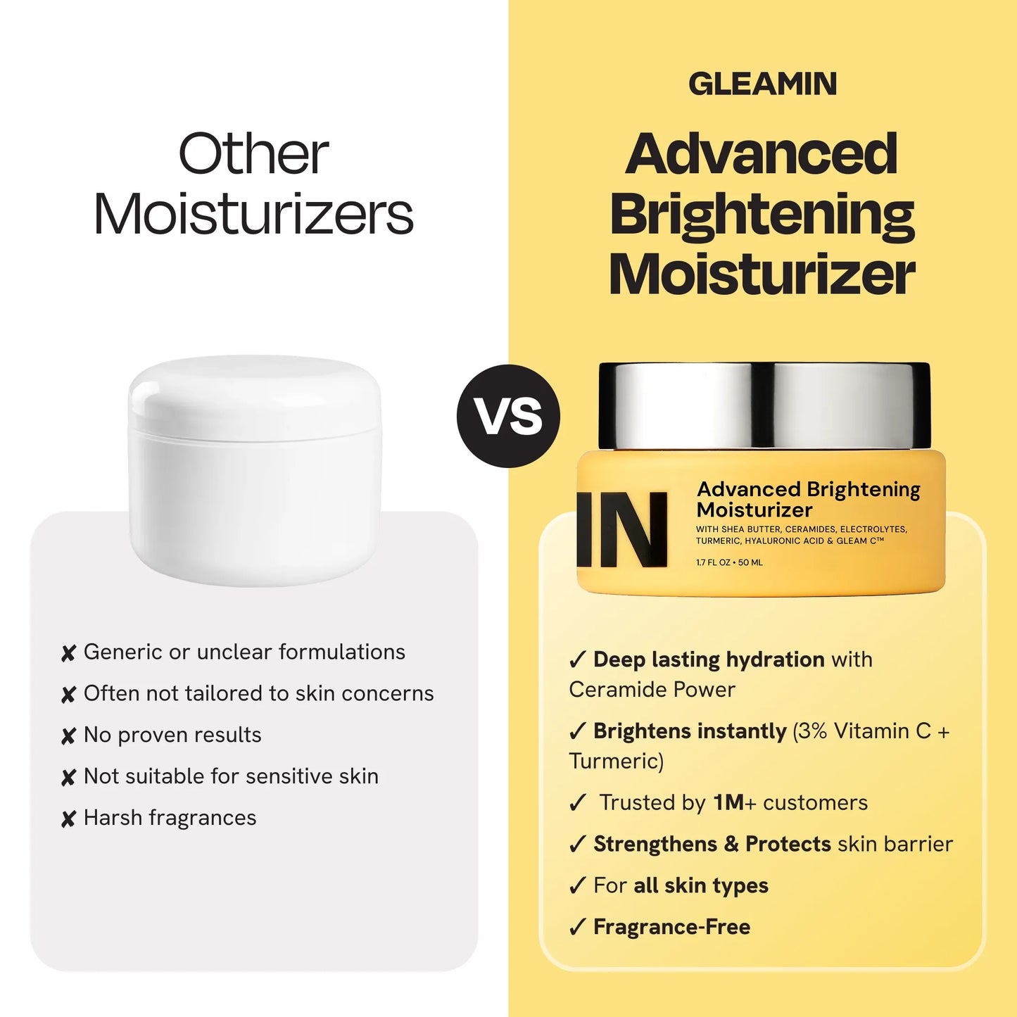 Advanced Brightening Moisturizer  1.7 oz- 50 ml