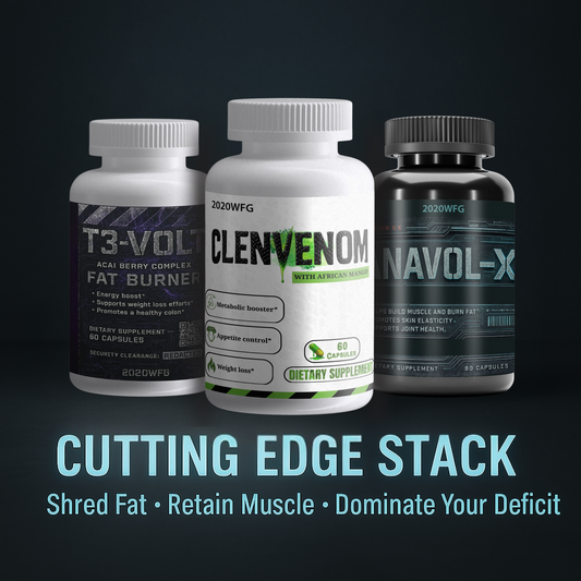 Cutting Edge Stack – Fat Loss & Muscle Preservation Supplement Cycle