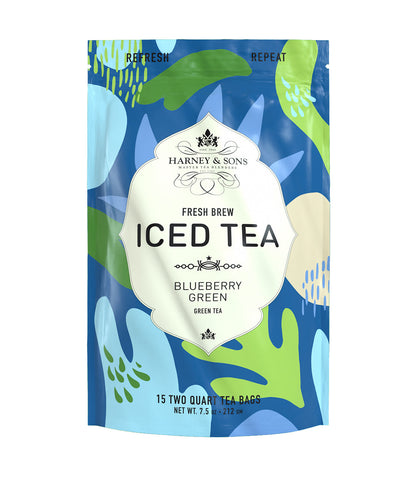 Blueberry Green Fresh Brew Iced Tea – 15 Two-Quart Bags (212 g)