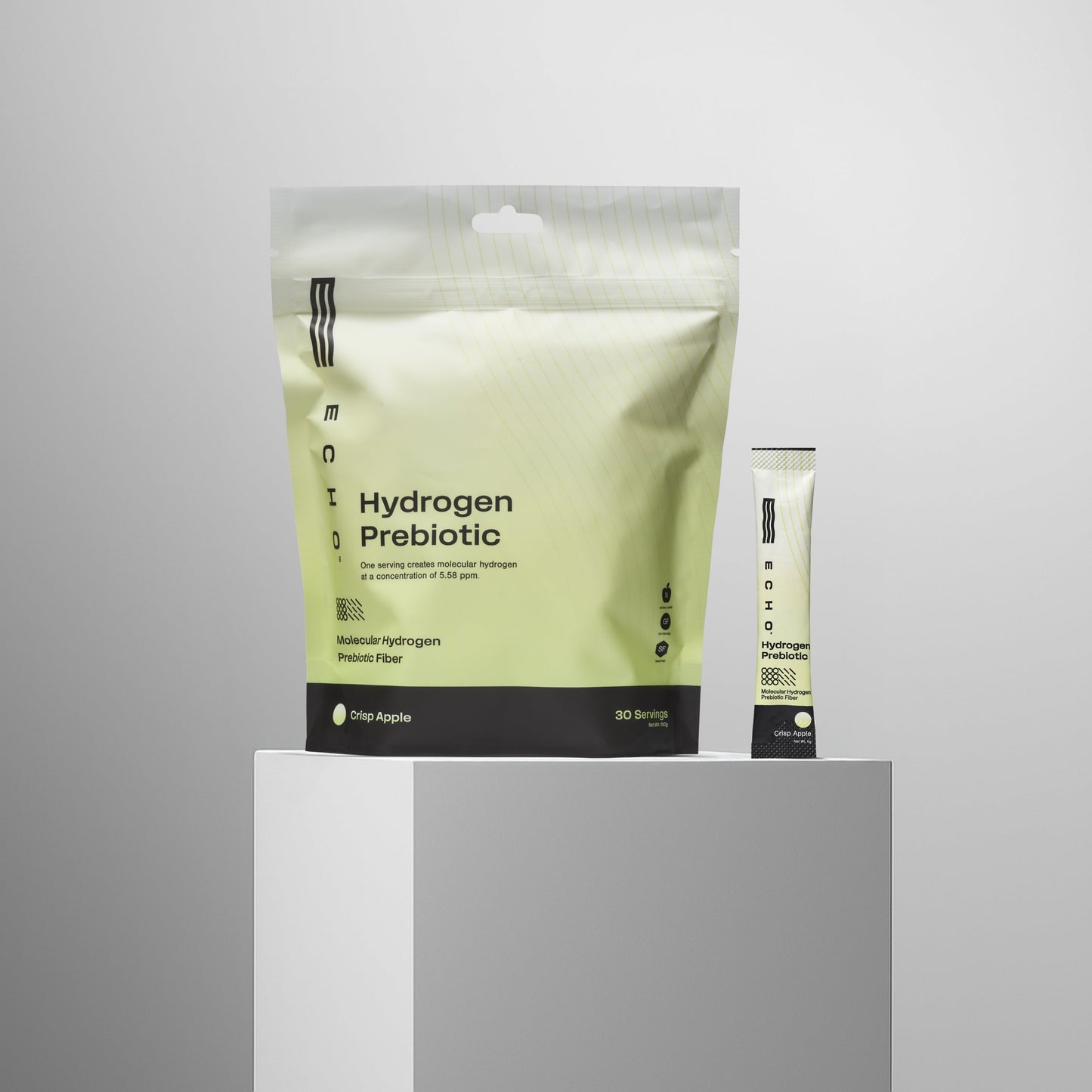 Hydrogen Prebiotic Stick Pack – Molecular Hydrogen + Prebiotic Fiber (30 Pack)