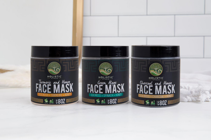 Turmeric & Honey Face Mask / Brightening, Anti-Inflammatory & Dark Spot Support (8 oz)