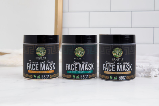 Turmeric & Honey Face Mask / Brightening, Anti-Inflammatory & Dark Spot Support (8 oz)