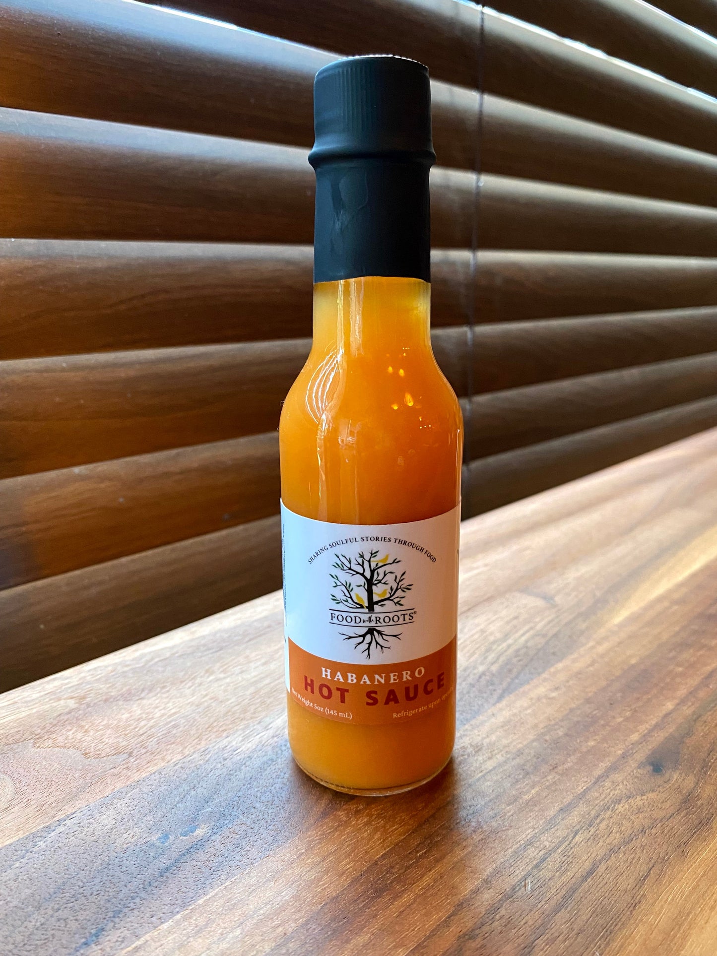 Pepper Sauces,  Hot Sauce by Food & Roots | Mild Pepper Flavor 5 oz