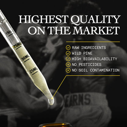 Pine Pollen Liquid Drops – Wild Harvested from Canada | 120ml (4 fl oz)