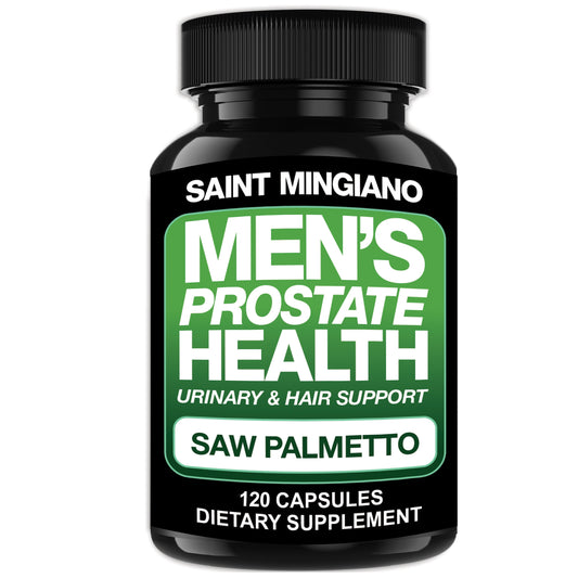Prostate Supplements for Men with Saw Palmetto | Advanced Prostate Health Support (120 Capsules)