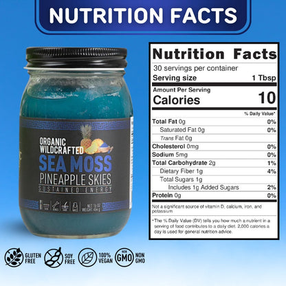 Pineapple Skies Sea Moss Gel Trio