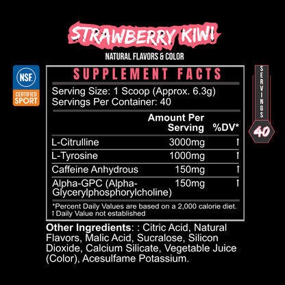 PRE GAME Pre-Workout | Energy, Focus & Endurance – 304 gr ( 10.72oz)