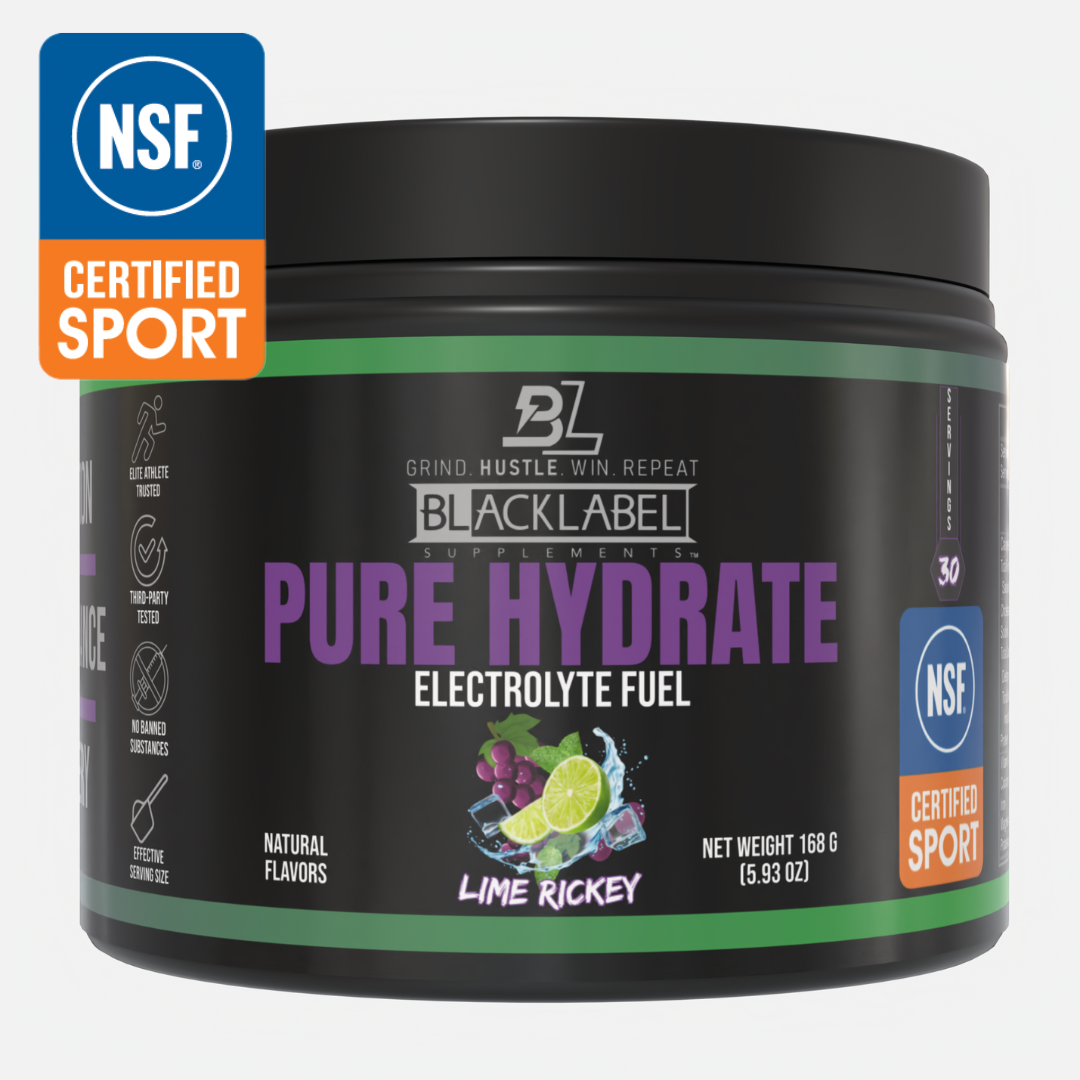 Key benefits of PURE POWER: increase strength, boost endurance, stimulant-free energy.