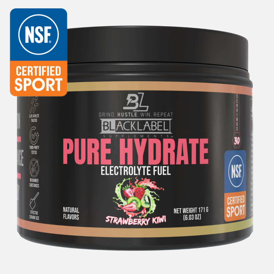 PURE HYDRATE  / Sugar-Free Electrolyte Powder | Black Label, 168 gr