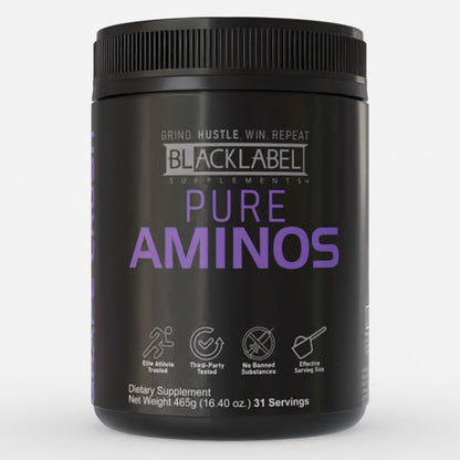 Pure Aminos Essential EAA + BCAA Powder / Muscle Recovery & Growth (465 g / 16.04 oz)