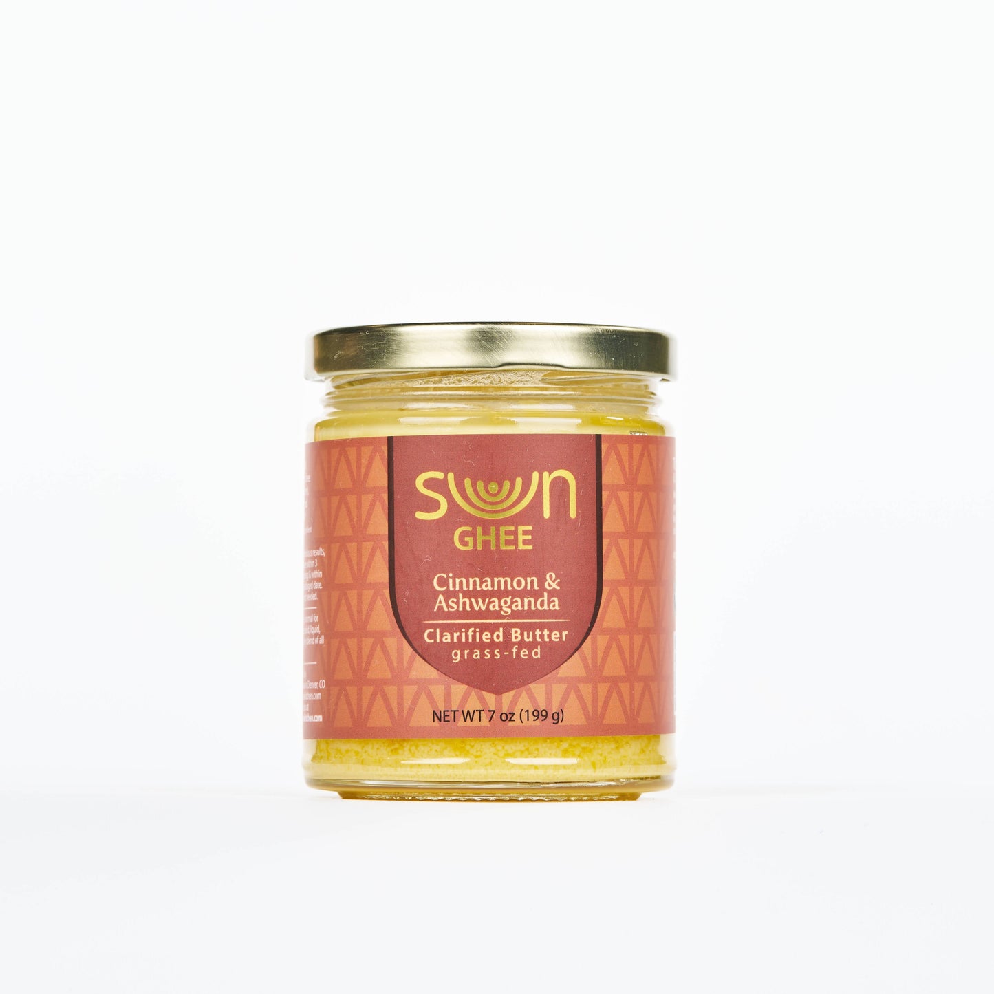 Sun Ghee Cinnamon & Ashwagandha Clarified Butter – 7oz