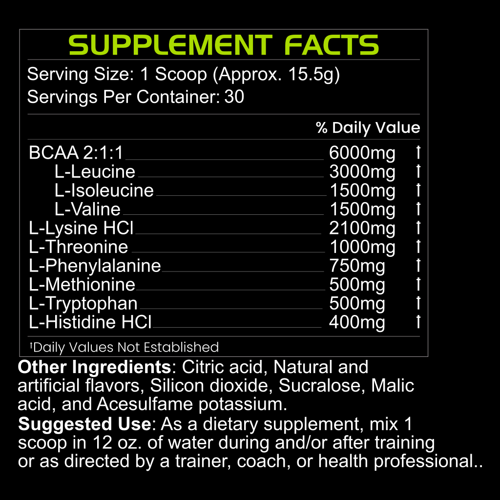 Pure Aminos Essential EAA + BCAA Powder / Muscle Recovery & Growth (465 g / 16.04 oz)