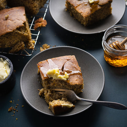 Food & Roots Southern Cornbread Mix – Organic Red Flint Corn (13oz)