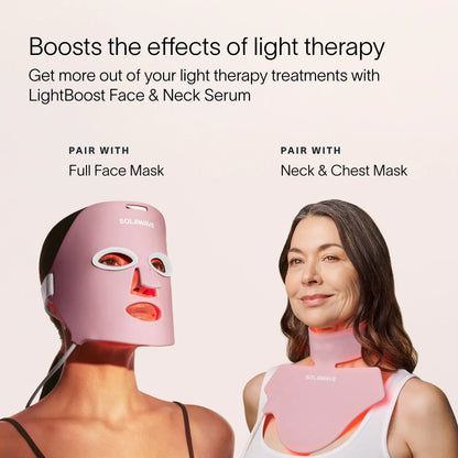 Light Therapy Boosting Face & Neck Serum | 1 oz- 30 ml