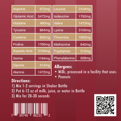 Whey Protein Isolate – Organic Vanilla (2 lb, 28g Protein, Cold-Filtered)