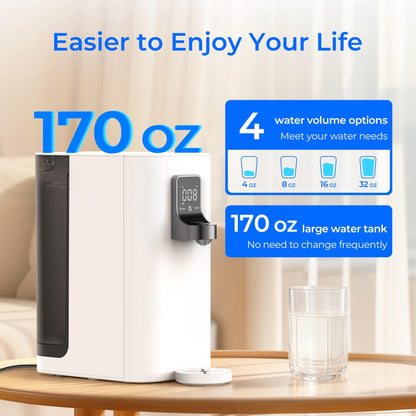 Countertop Alkaline Reverse Osmosis Water Filter System | pH+ Mineral Water