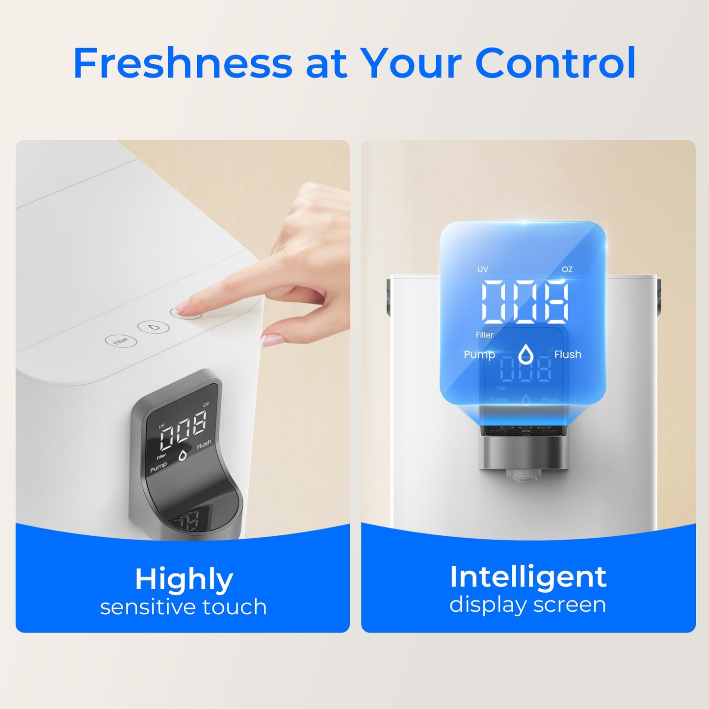 Countertop Alkaline Reverse Osmosis Water Filter System | pH+ Mineral Water