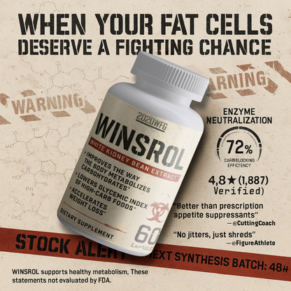 WINSROL: Metabolic Definition Catalyst | 60 Capsules – White Kidney Bean & Natural Actives for Lean Physique Support