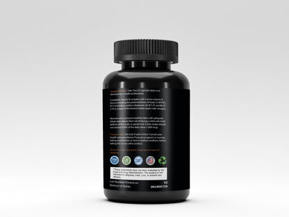 DUROGEN: Cellular Performance Complex | 60 Capsules – Activated B-Vitamins, CoQ10 & Mitochondrial Support for Recovery & Vitality