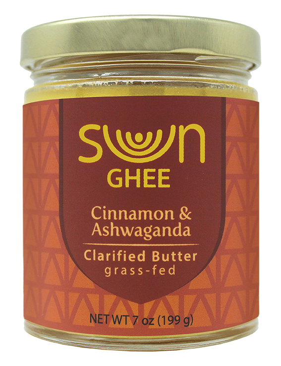 Sun Ghee Cinnamon & Ashwagandha Clarified Butter – 7oz