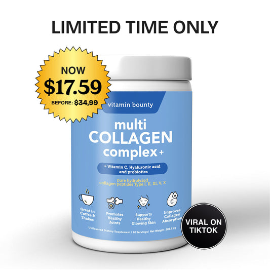Multi Collagen Complex+ with Vitamin C, Hyaluronic Acid & Probiotics / 286 g