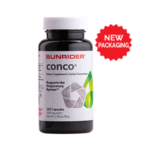 Conco Herbal Respiratory Supplement by Sunrider | 100 Capsules / Bottle